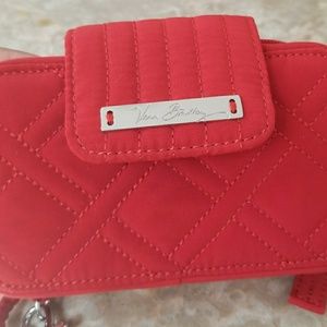 Vera Bradley wallet and phone holder